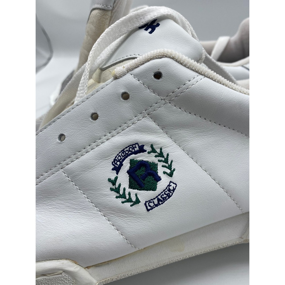 Vintage Reebok NPC II Insignia Crest Sneakers - Women's 7.5 Low top white